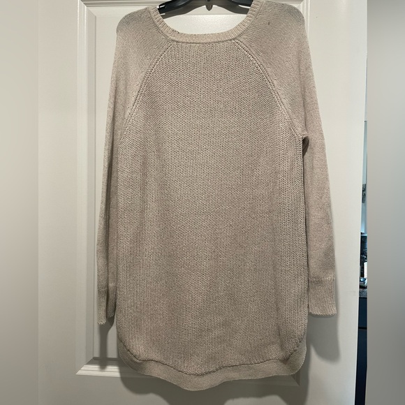RD Style Women's Beige Crew Neck Sweater - Picture 5 of 5